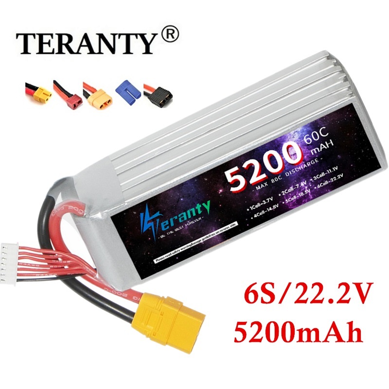 Rc Hobby Model - Литий-полимерный аккумулятор TERANTY 6S, 5200 мАч,