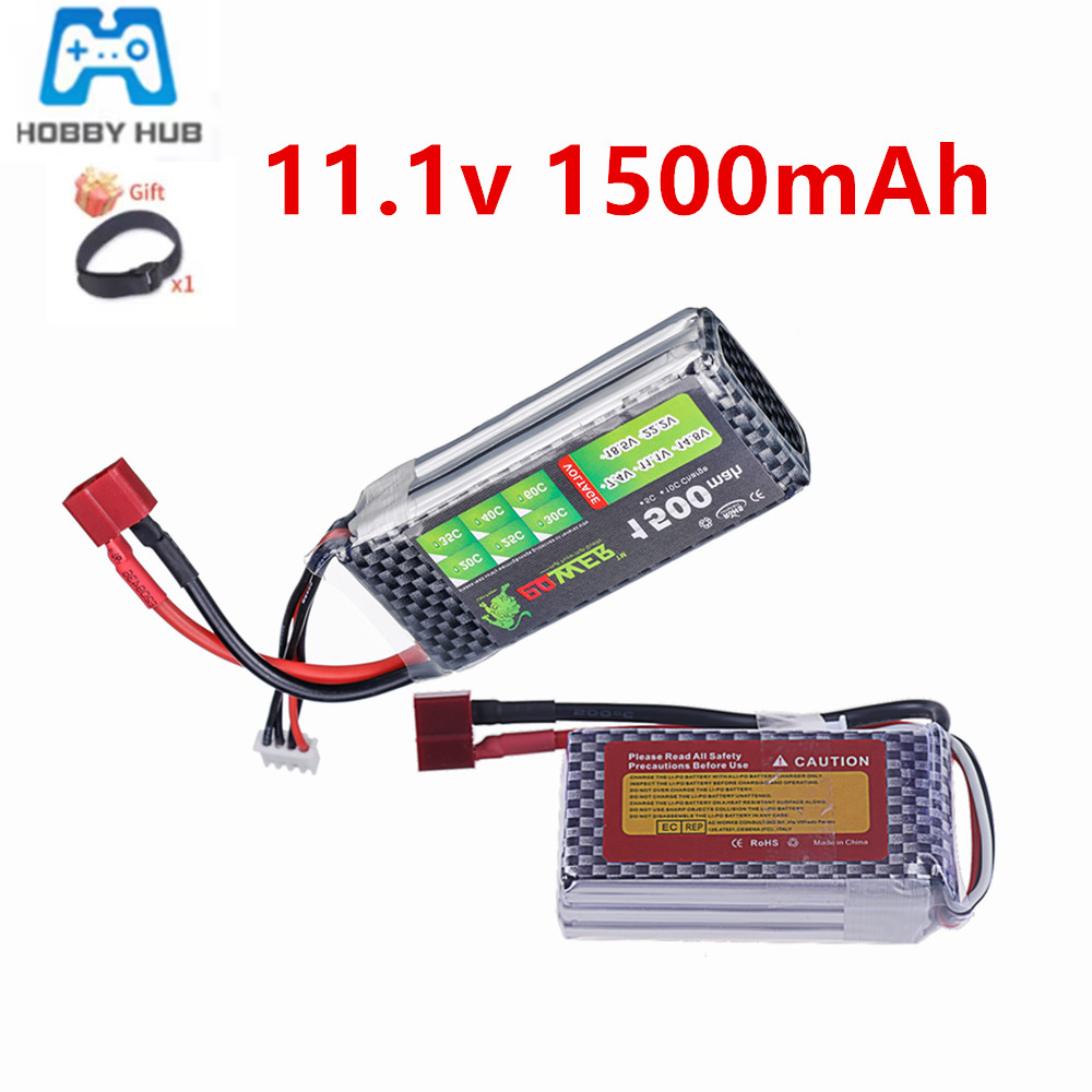 Rc Hobby Model - Высокопроизводительный 40C-60C 3S Lipo аккумулятор 11,1