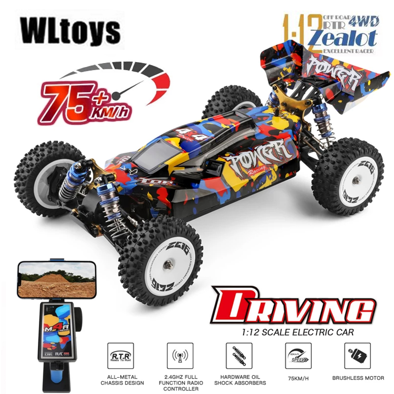 Rc Hobby Grade Drift Car - WLtoys 124017 124007 75 км/ч RTR