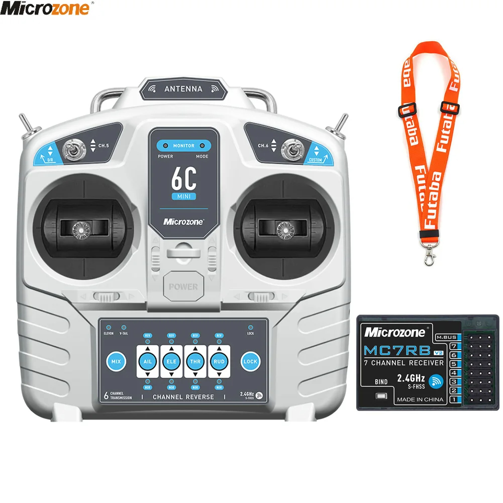 Rc Hobby Shops - MicroZone MC6C Mini V2 2,4G 6-канальный