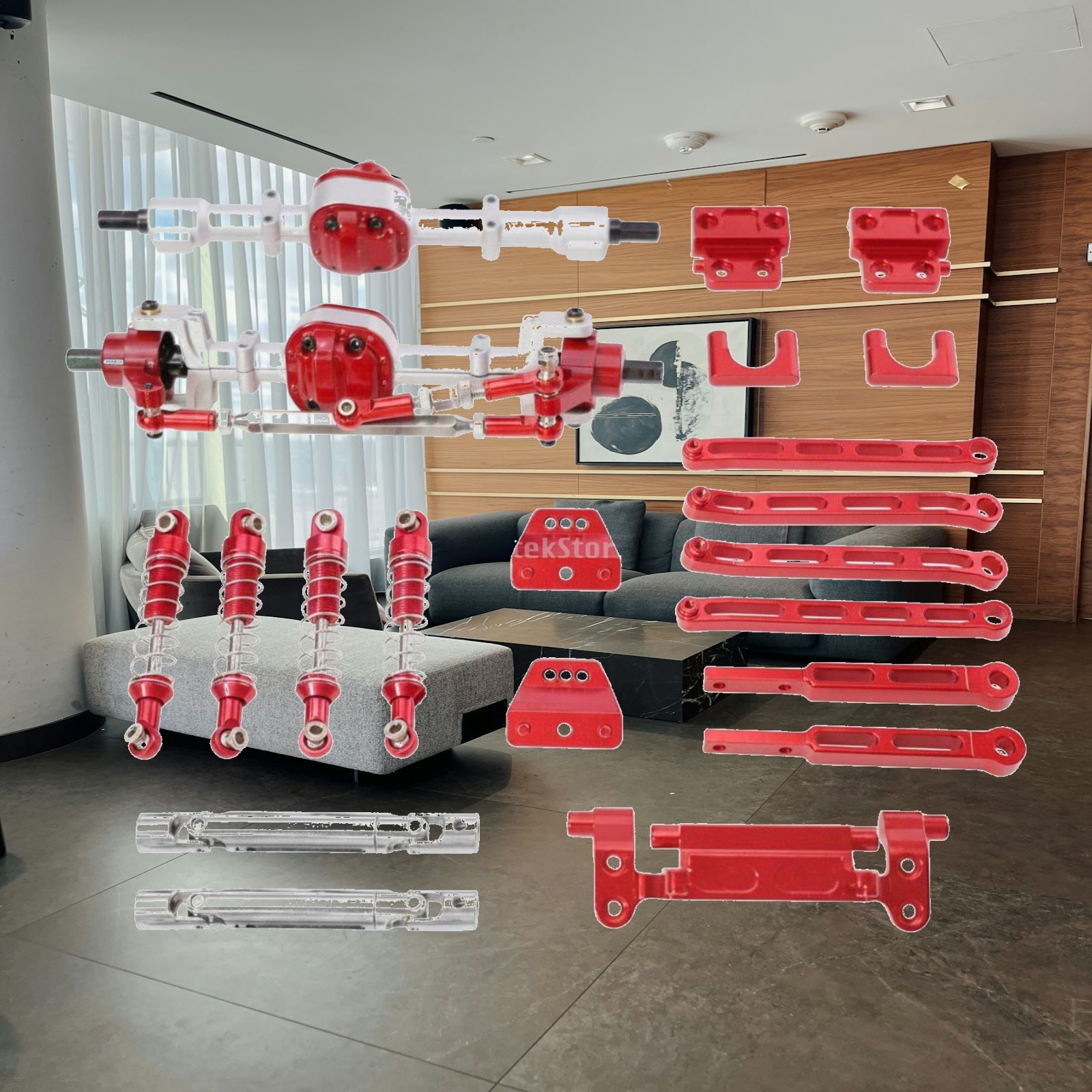 Shock Absorber Rc - Металлические детали шасси в масштабе 1/12,