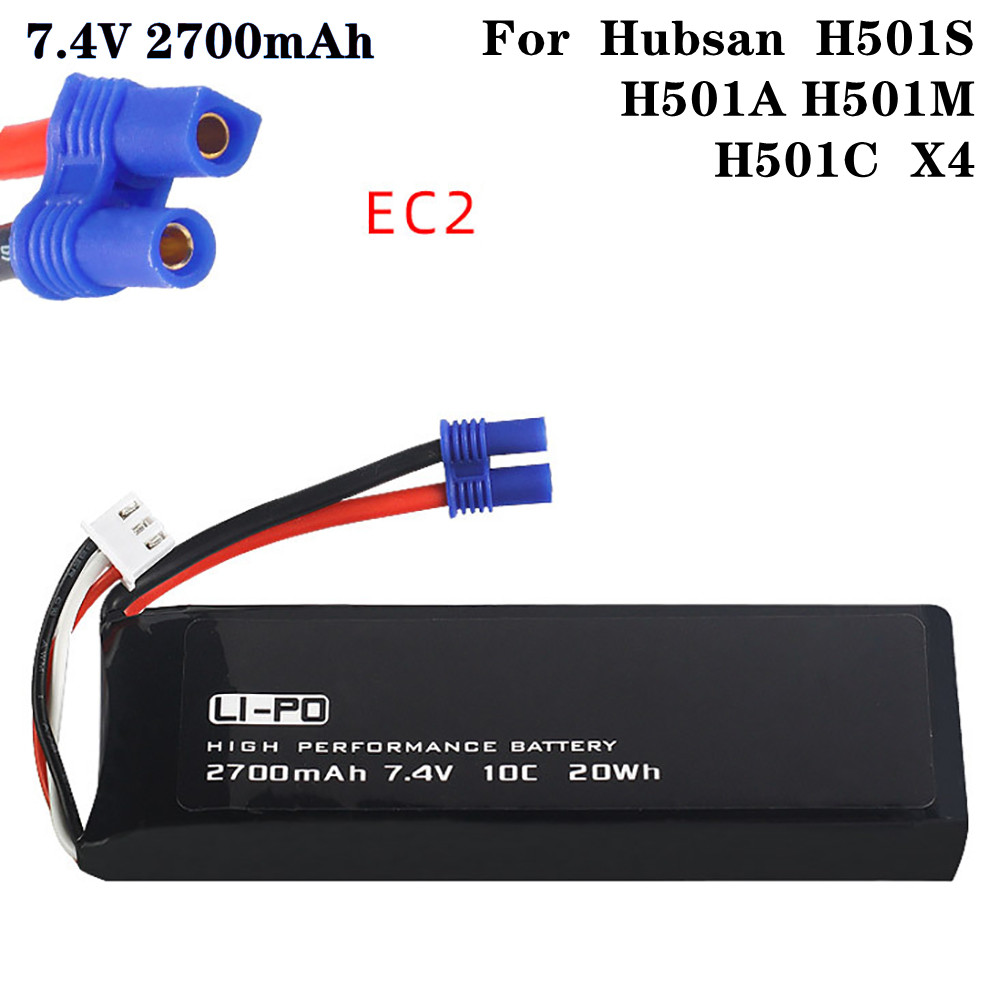Rc Hobby Parts - Оригинальный аккумулятор 7,4 В, 2700 мАч,