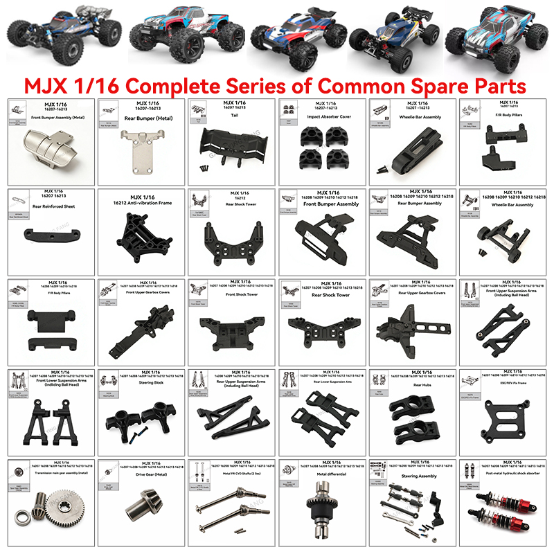 Shock Absorber Rc - MJX 1/16 для 16218 16213 16212