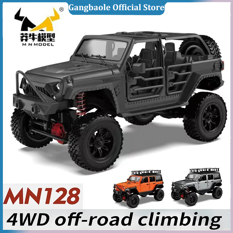 Rc Hobby Nook - Радиоуправляемый внедорожник-краулер 4x4 MN128 2.4G, профессиональный
