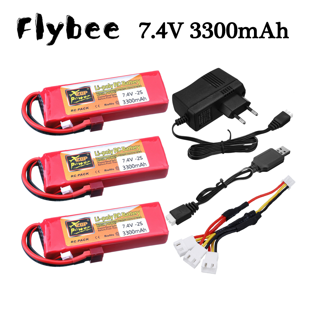 Rc Hobby Parts - 2S 7,4 V 3300mAh Lipo зарядное