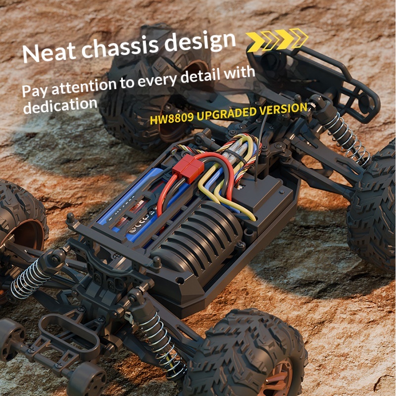 Полноприводный бесщеточный рад – обзор и цена Rc Hobby Monster Truck