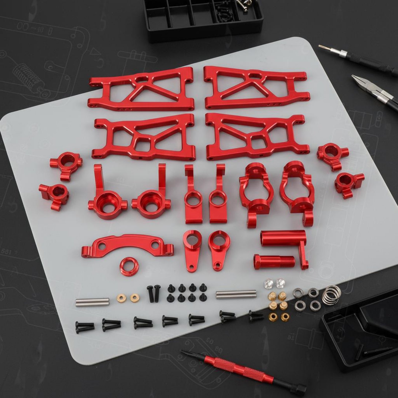 Набор из 6 деталей для радиоуп – обзор и цена Shock Absorber Rc