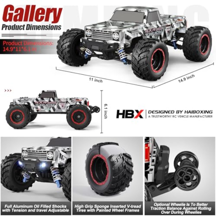 Внедорожный радиоуправляемый м – обзор и цена Rc Hobby Monster Truck