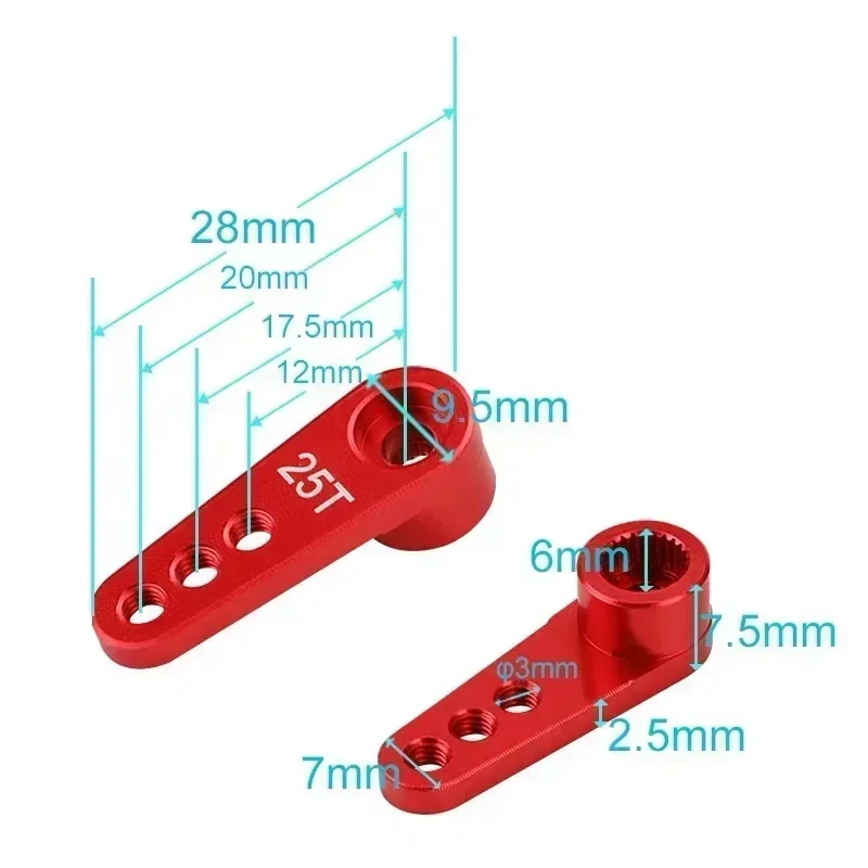 NEEBRC 25T Металлический серво – обзор и цена Rc Hobby Shops