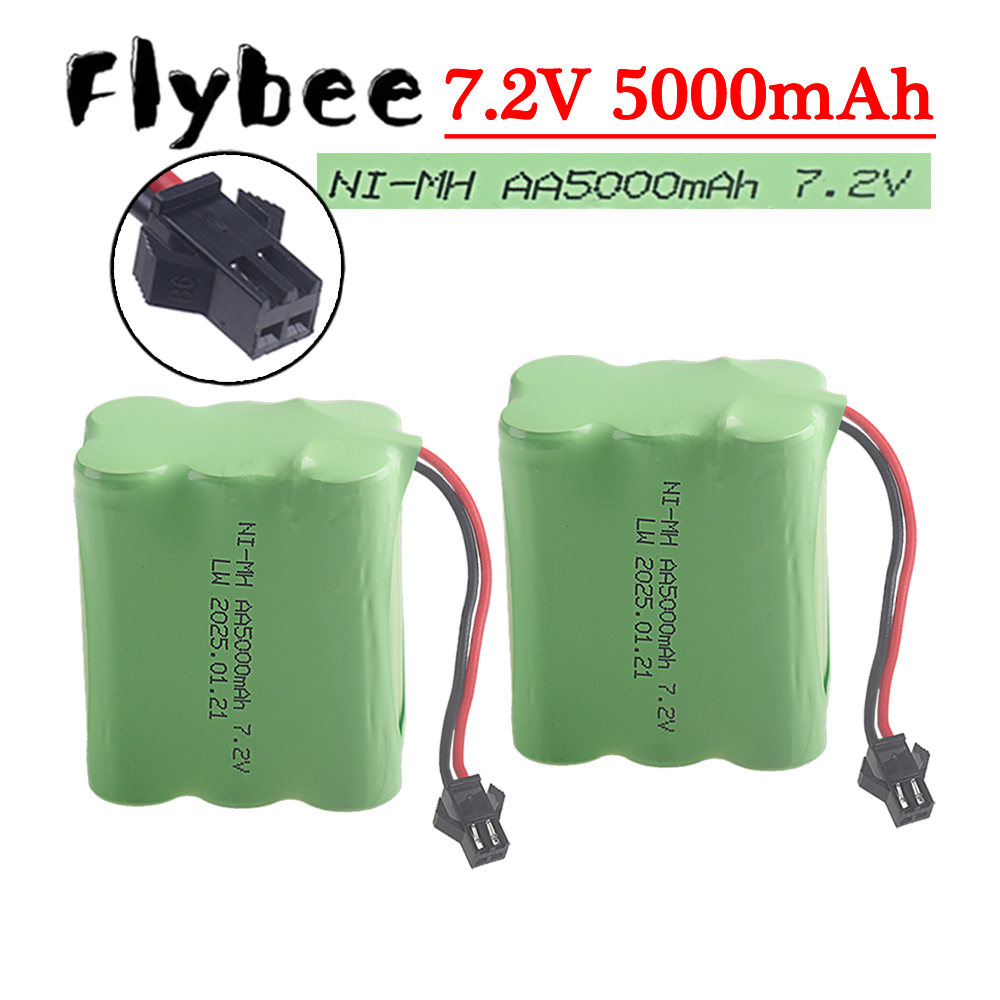 (SM-2P Plug) 7.2V 5000mah NiMH – обзор и цена Rc Hobby Parts