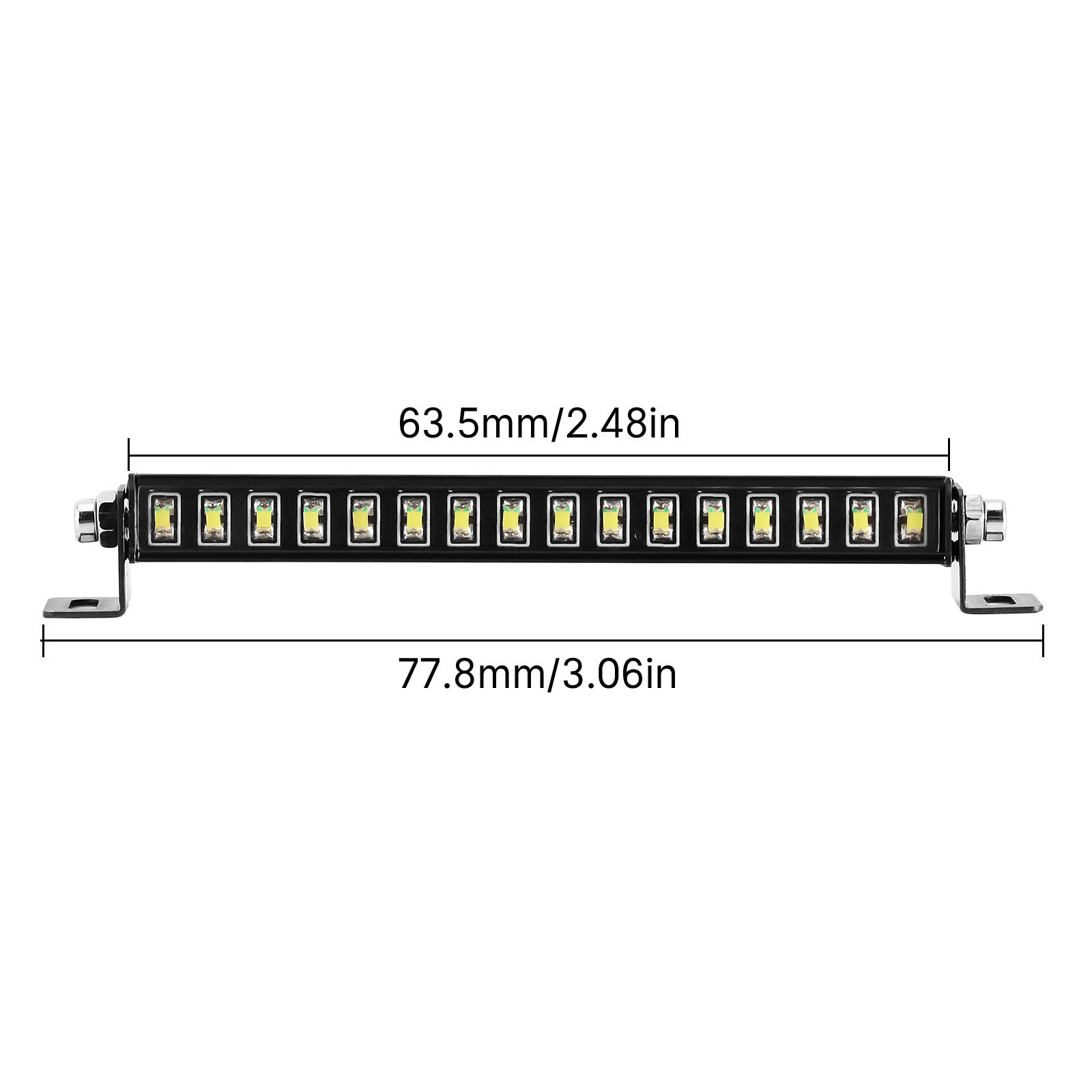 INJORA 16LED Металлический фон – обзор и цена Rc Hobby Warehouse