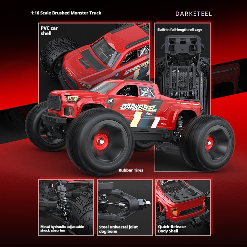 UDIRC UD1610PRO 1/16 RC Монстр – обзор и цена Rc Hobby Monster Truck