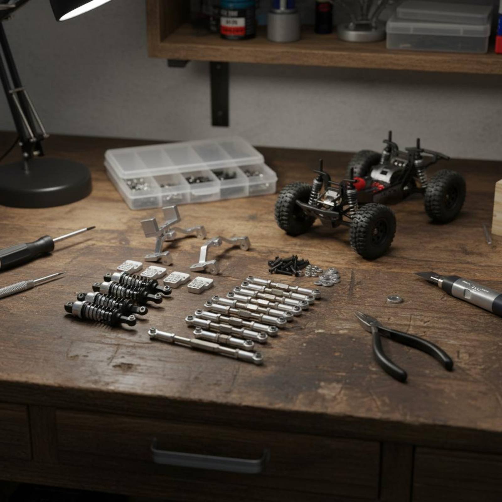 Комплект улучшенных амортизато – обзор и цена Shock Absorber Rc