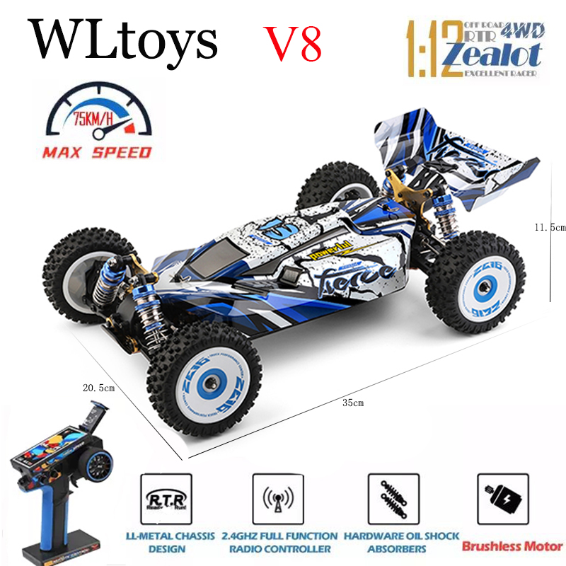WLtoys 124017 124007 75 км/ч R – обзор и цена Rc Hobby Grade Drift Car