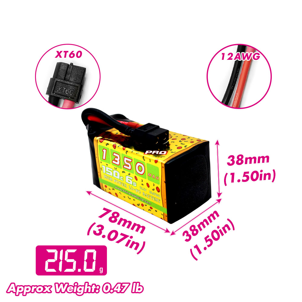 2 шт. LiPo аккумуляторы CNHL 6 – обзор и цена Rc Hobby Fly Store