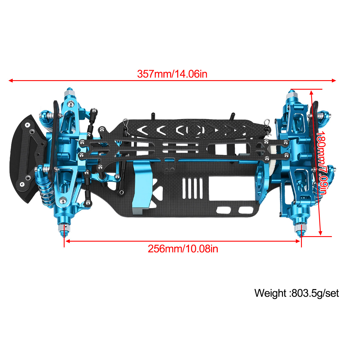 Комплект шасси из алюминия и к – обзор и цена Shock Absorber Rc