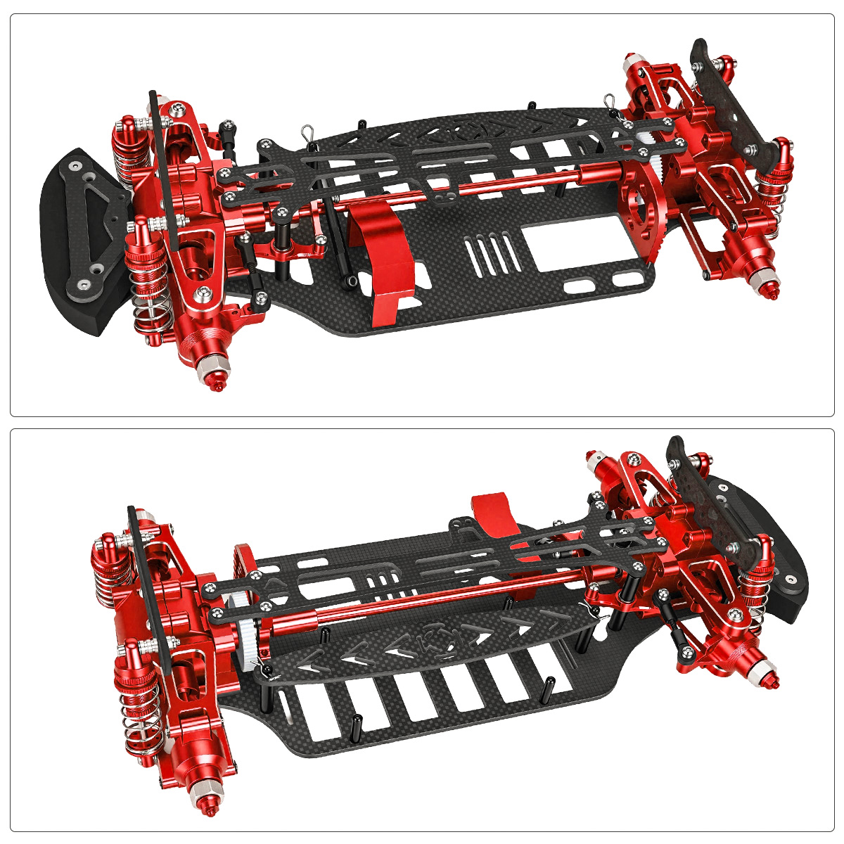 Комплект шасси из алюминия и к – обзор и цена Shock Absorber Rc