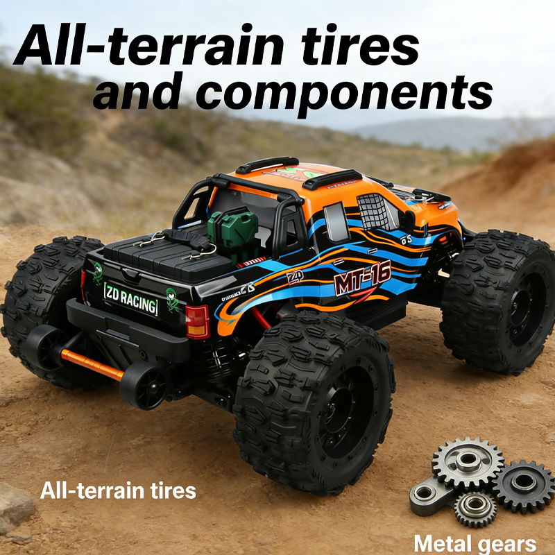 Радиоуправляемая машина ZD Rac – обзор и цена Rc Hobby Monster Truck