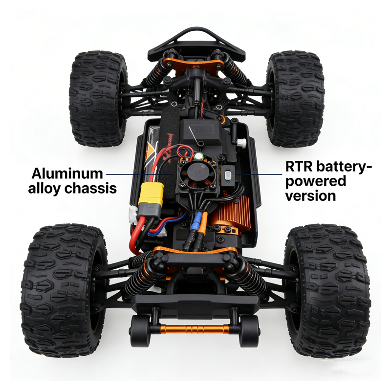 Радиоуправляемая машина ZD Rac – обзор и цена Rc Hobby Monster Truck